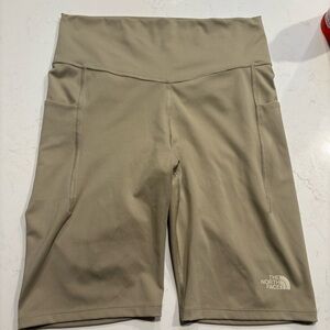 The North Face Women's Beige Bike Shorts